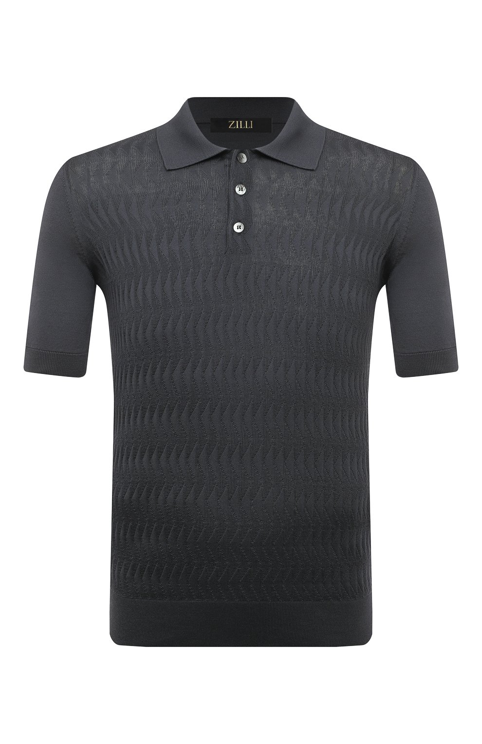 Шелковое поло ZILLI, арт. KBP002M0640VTS000, фото 1
