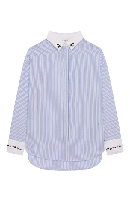 Хлопковая рубашка MSGM KIDS, арт. F5MSJGSI115