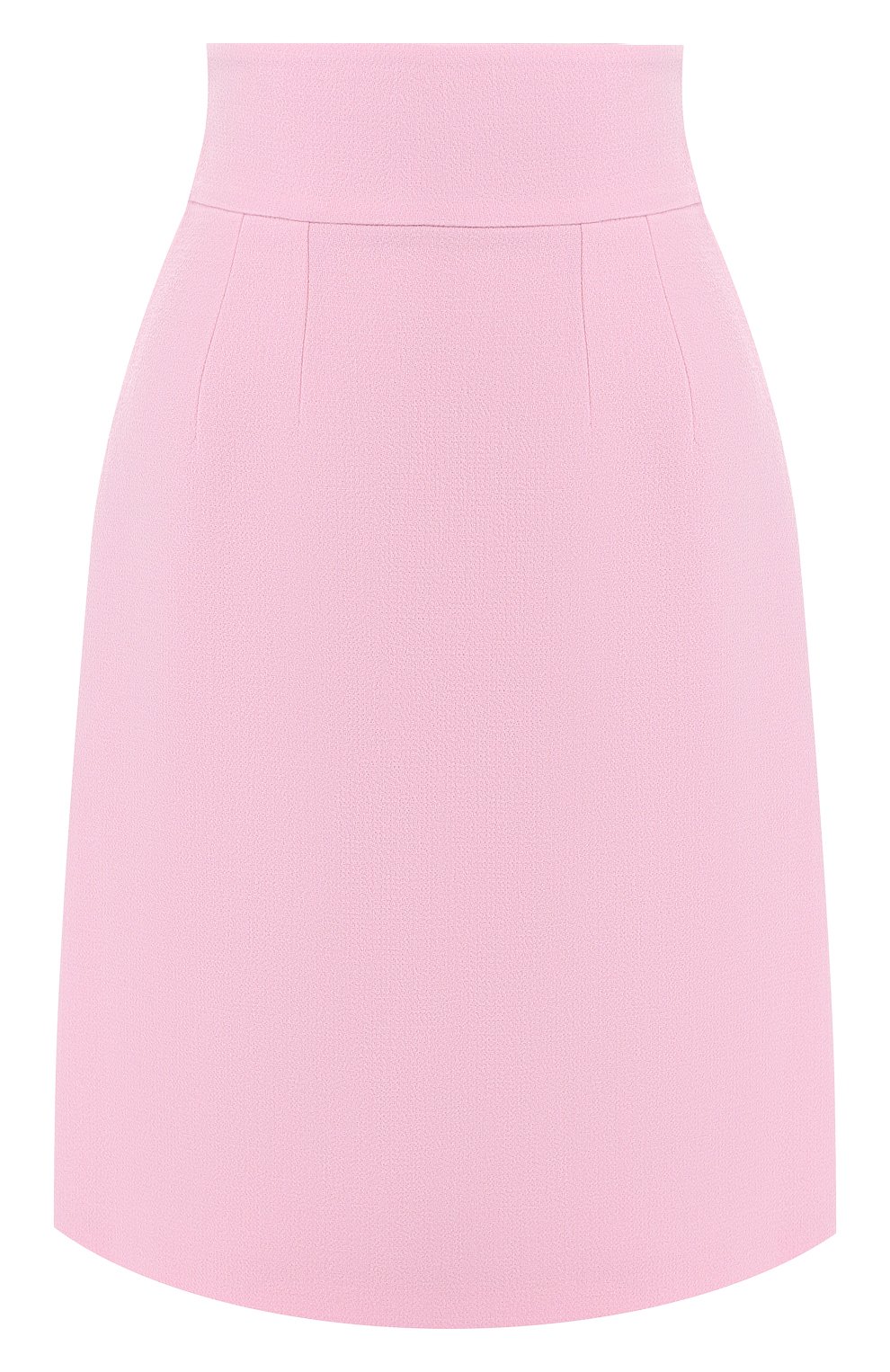 Шерстяная юбка DOLCE & GABBANA розового цвета по цене 69950 руб., арт. F4BL9T/FU2TZ, фото 1 Шерстяная юбка DOLCE & GABBANA, арт. F4BL9T/FU2TZ, фото 1