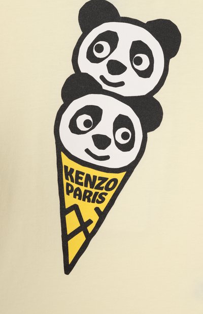Хлопковая футболка KENZO, арт. K61677, фото 3