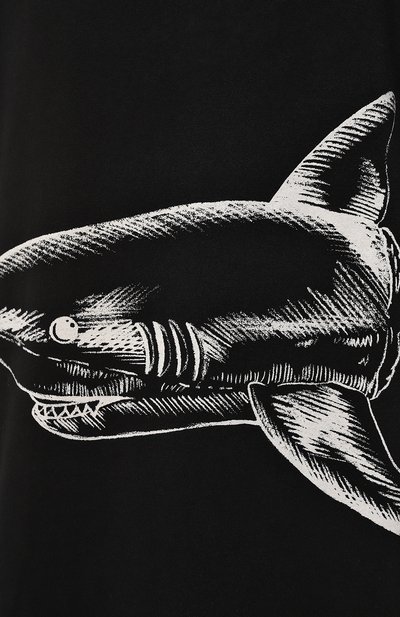 Хлопковая футболка PALM ANGELS, арт. PMAA001S23JER0011003, фото 5