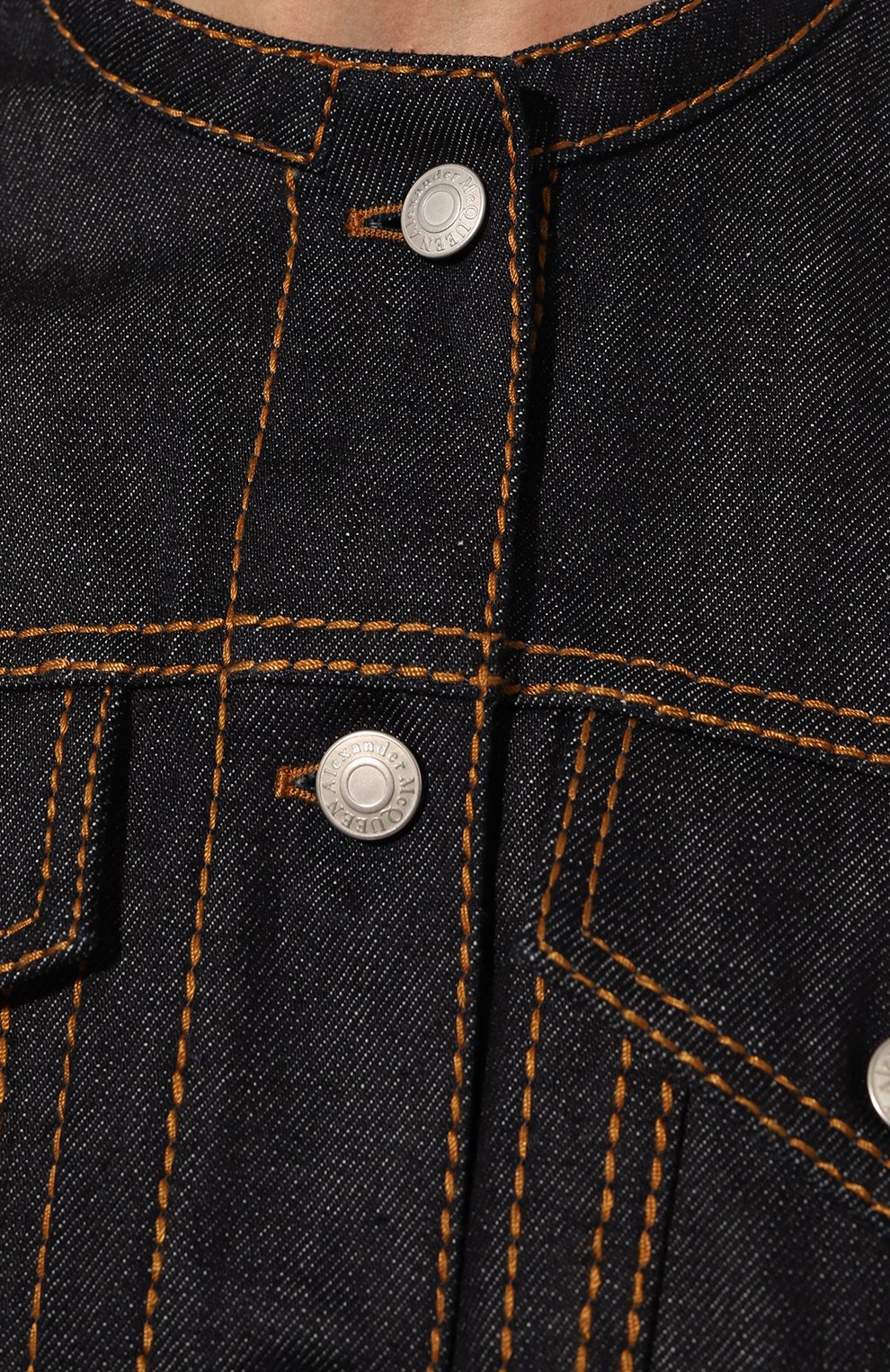 Джинсовый комбинезон ALEXANDER MCQUEEN, арт. 747986/QMACD, фото 5