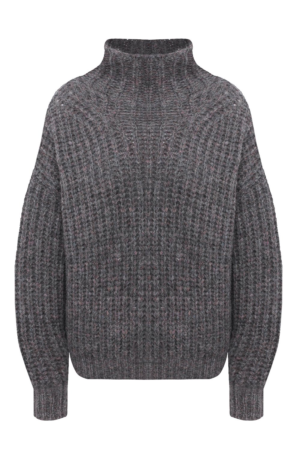 Свитер ISABEL MARANT серого цвета по цене 52600 руб., арт. PU1413-20A042I/IRIS, фото 1 Свитер ISABEL MARANT, арт. PU1413-20A042I/IRIS, фото 1