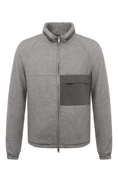 Мужская куртка из шелка и кашемира ZEGNA, арт. UCT81A6/C106