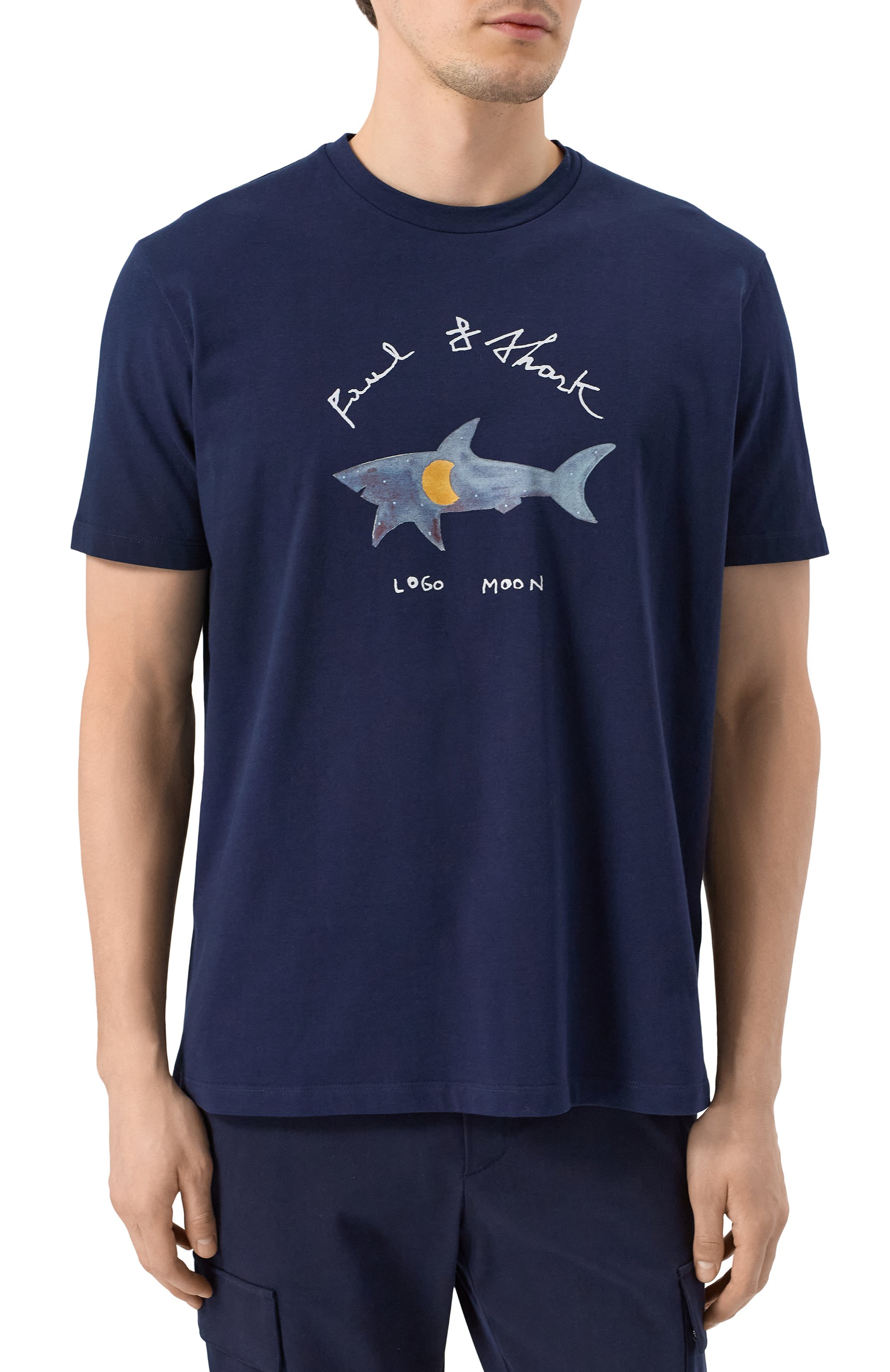 Хлопковая футболка PAUL&SHARK, арт. 25411089, фото 3