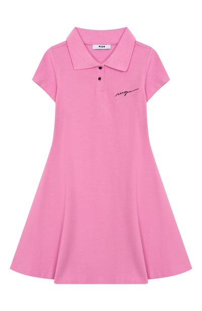 Хлопковое платье MSGM KIDS, арт. S5MSJGDR273, фото 1