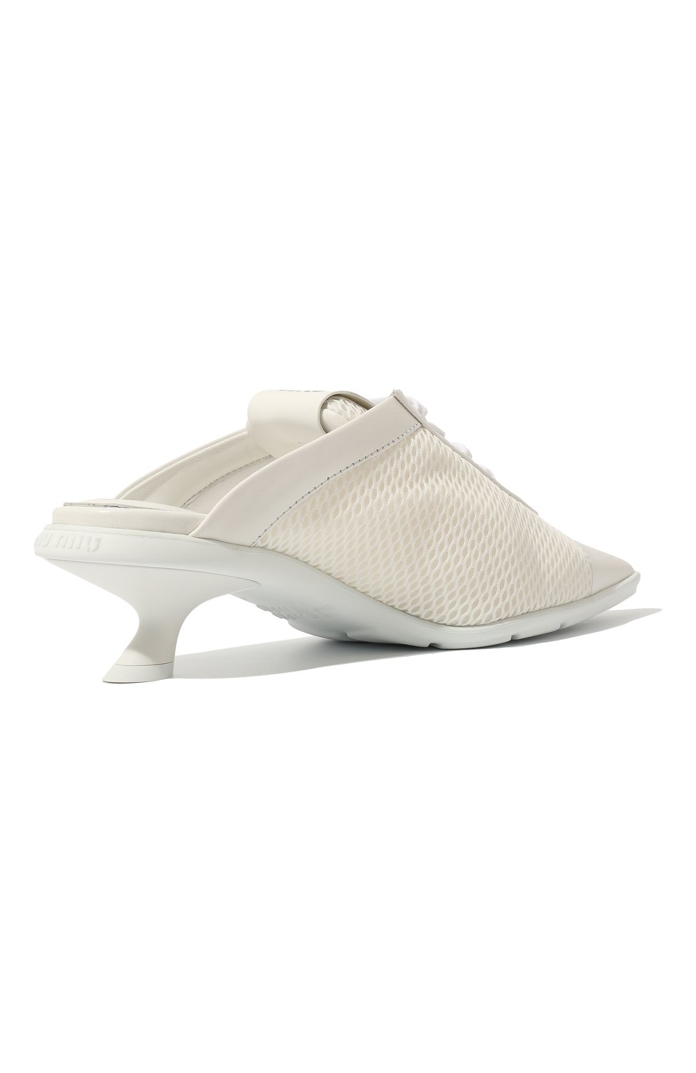 Комбинированные мюли MIU MIU, арт. 5E752D-77T-F0009-055, фото 5