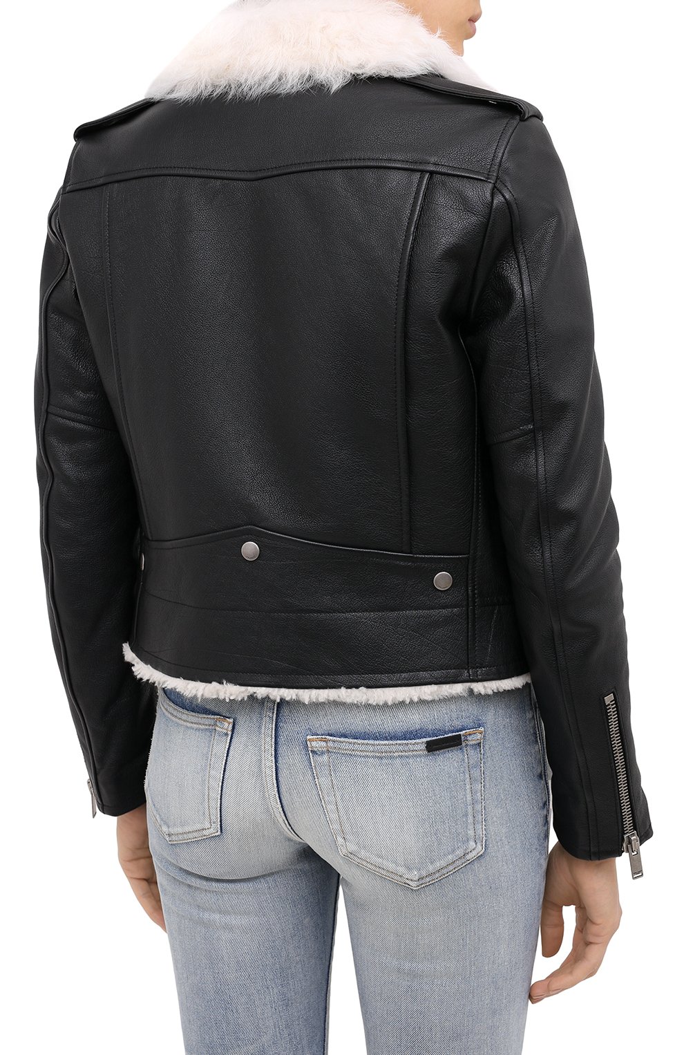 Кожаная куртка SAINT LAURENT, арт. 633866/YCDD2, фото 4