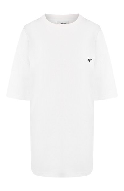 Женская хлопковая футболка VETEMENTS, арт. UAH20TR923/W