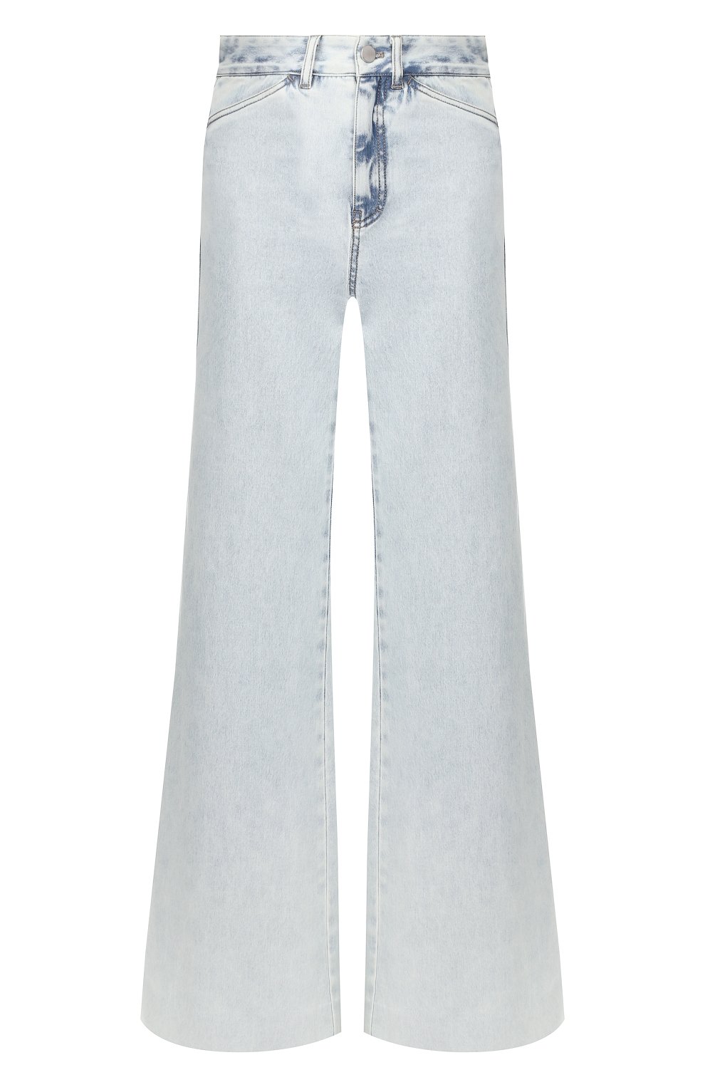 Расклешенные джинсы DOROTHEE SCHUMACHER голубого цвета по цене 26000 руб., арт. 446201/NEW DENIM, фото 1 Расклешенные джинсы DOROTHEE SCHUMACHER, арт. 446201/NEW DENIM, фото 1