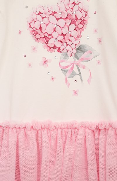 Хлопковое платье MONNALISA, арт. 39D901., фото 3