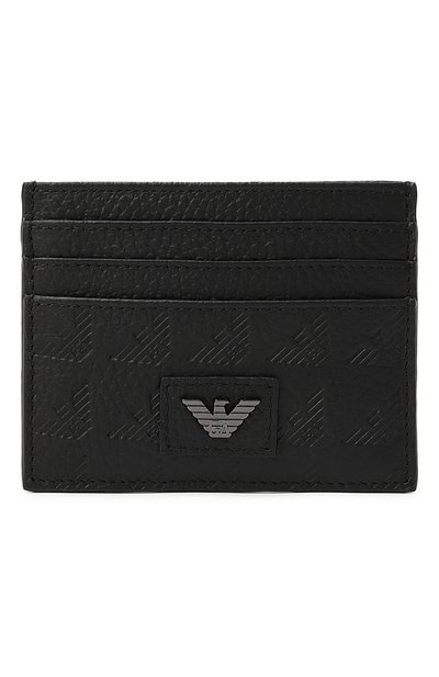 Мужской кожаный футляр для кредитных карт EMPORIO ARMANI, арт. EM001740/AF14774