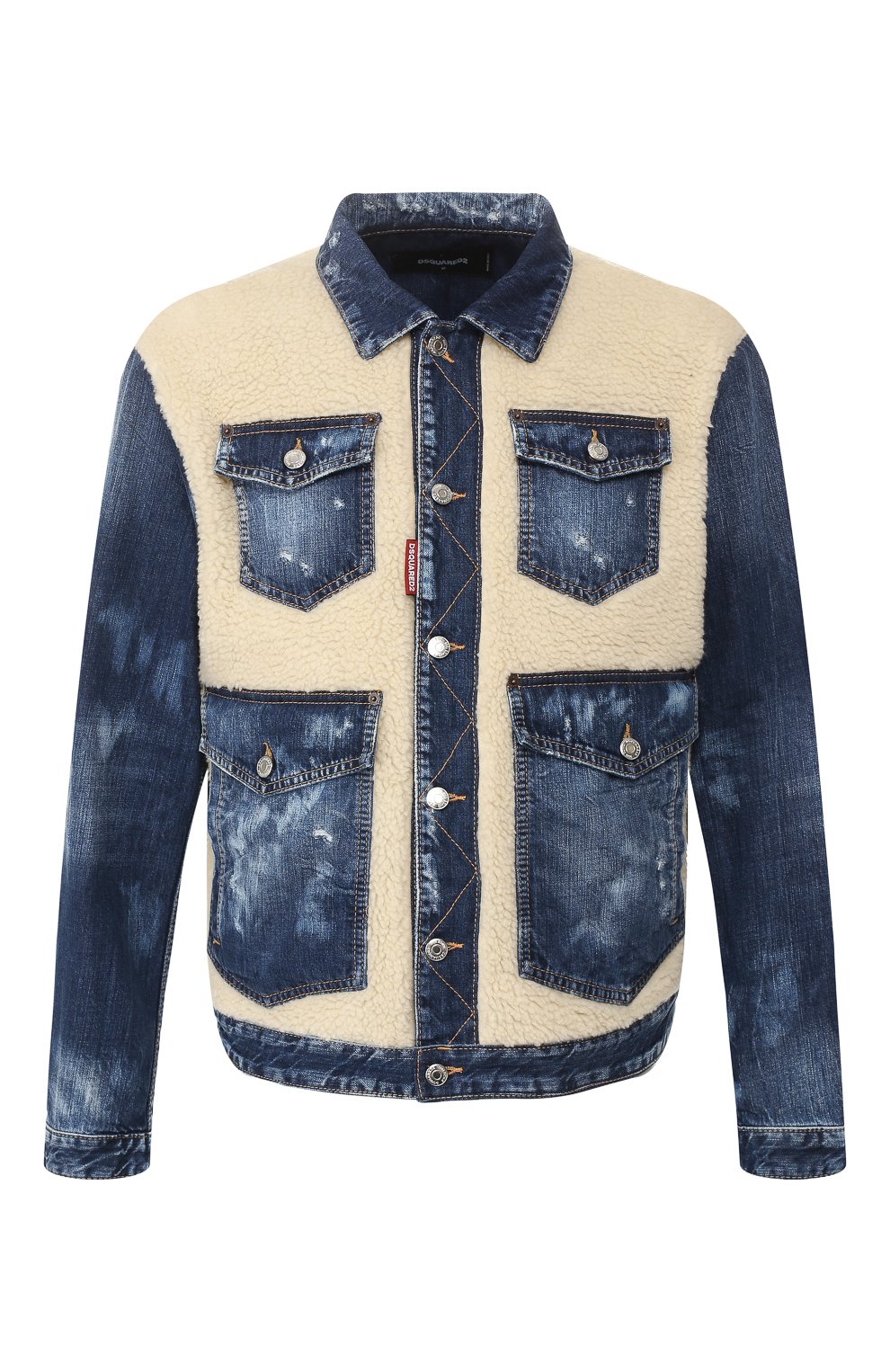 Комбинированная куртка DSQUARED2, арт. S74AM0931/S30309, фото 1