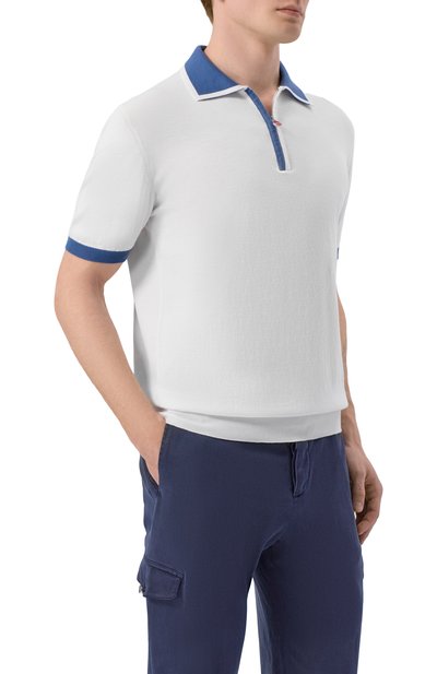 Хлопковое поло KITON, арт. UMK0571, фото 3