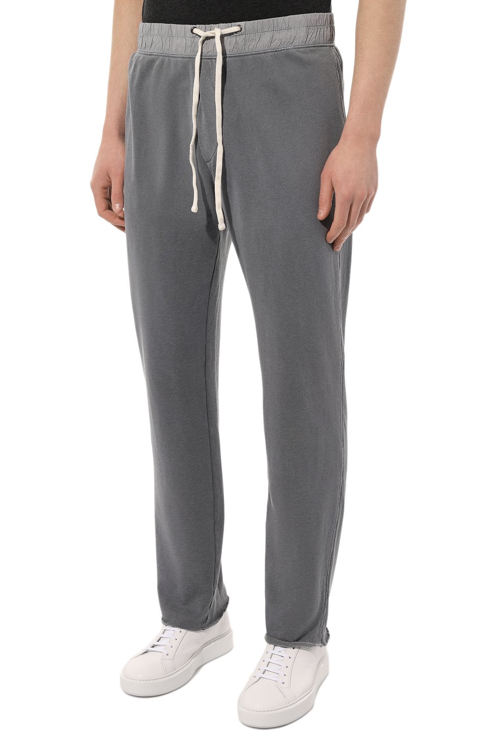 Хлопковые брюки JAMES PERSE серого цвета по цене 31950 руб., арт. MXA1352/ARSP, фото 3 Хлопковые брюки JAMES PERSE, арт. MXA1352/ARSP, фото 3