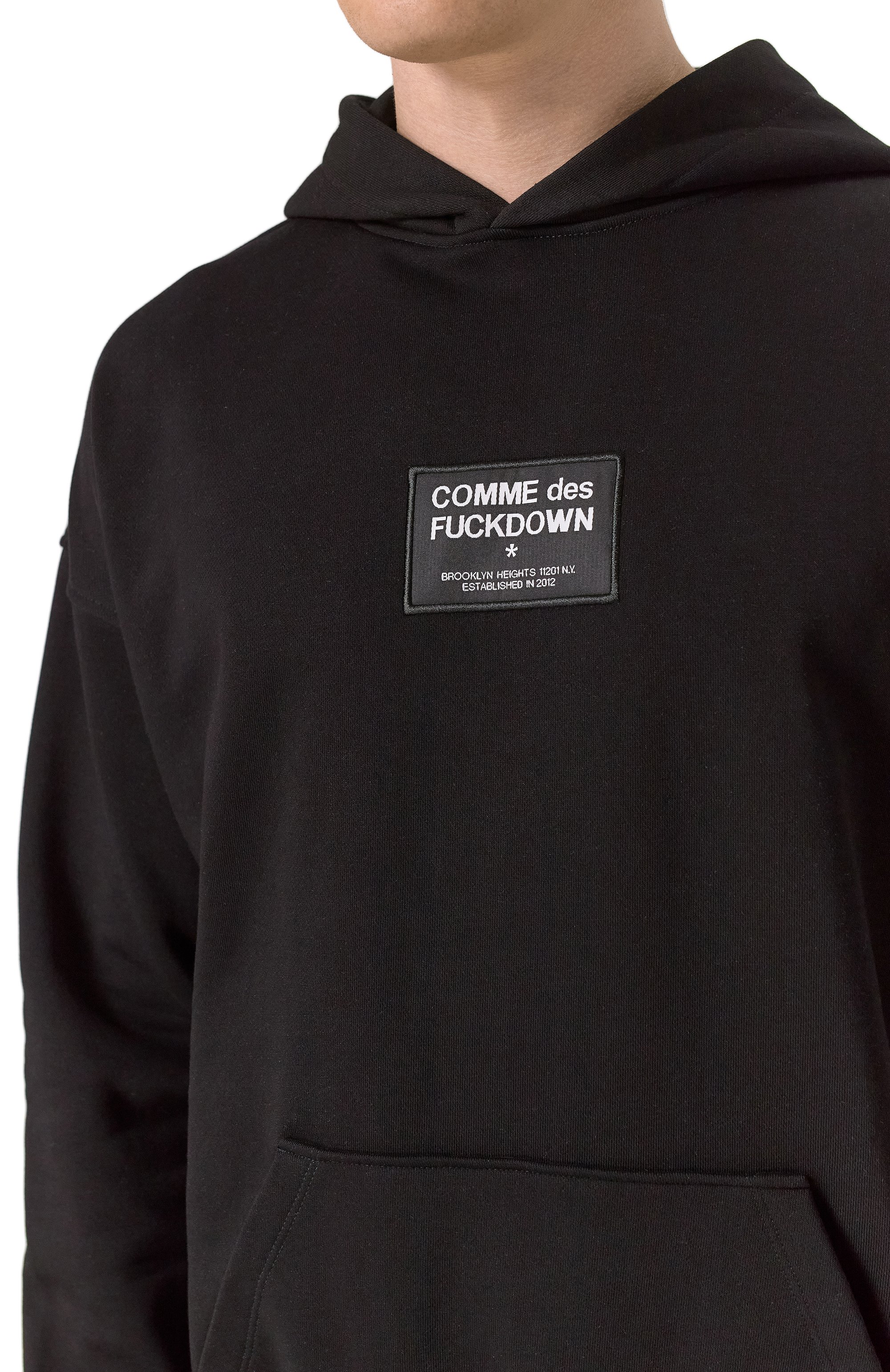 Хлопковое худи COMME DES FUCKDOWN, арт. CFABM01525, фото 5
