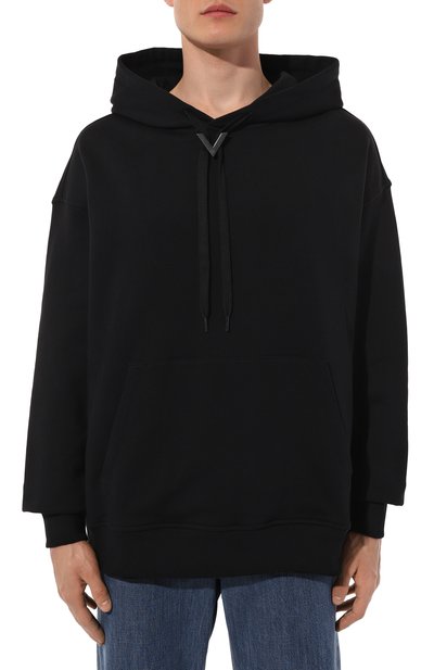 Хлопковое худи VALENTINO, арт. 5V3MF25RADJ, фото 3