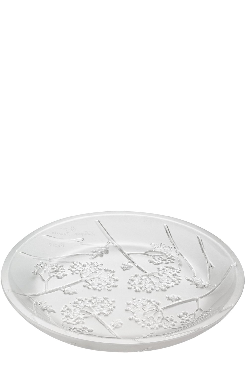Мелочница ombelles LALIQUE прозрачного цвета по цене 27650 руб., арт. 10139000, фото 1 Мелочница ombelles LALIQUE, арт. 10139000, фото 1