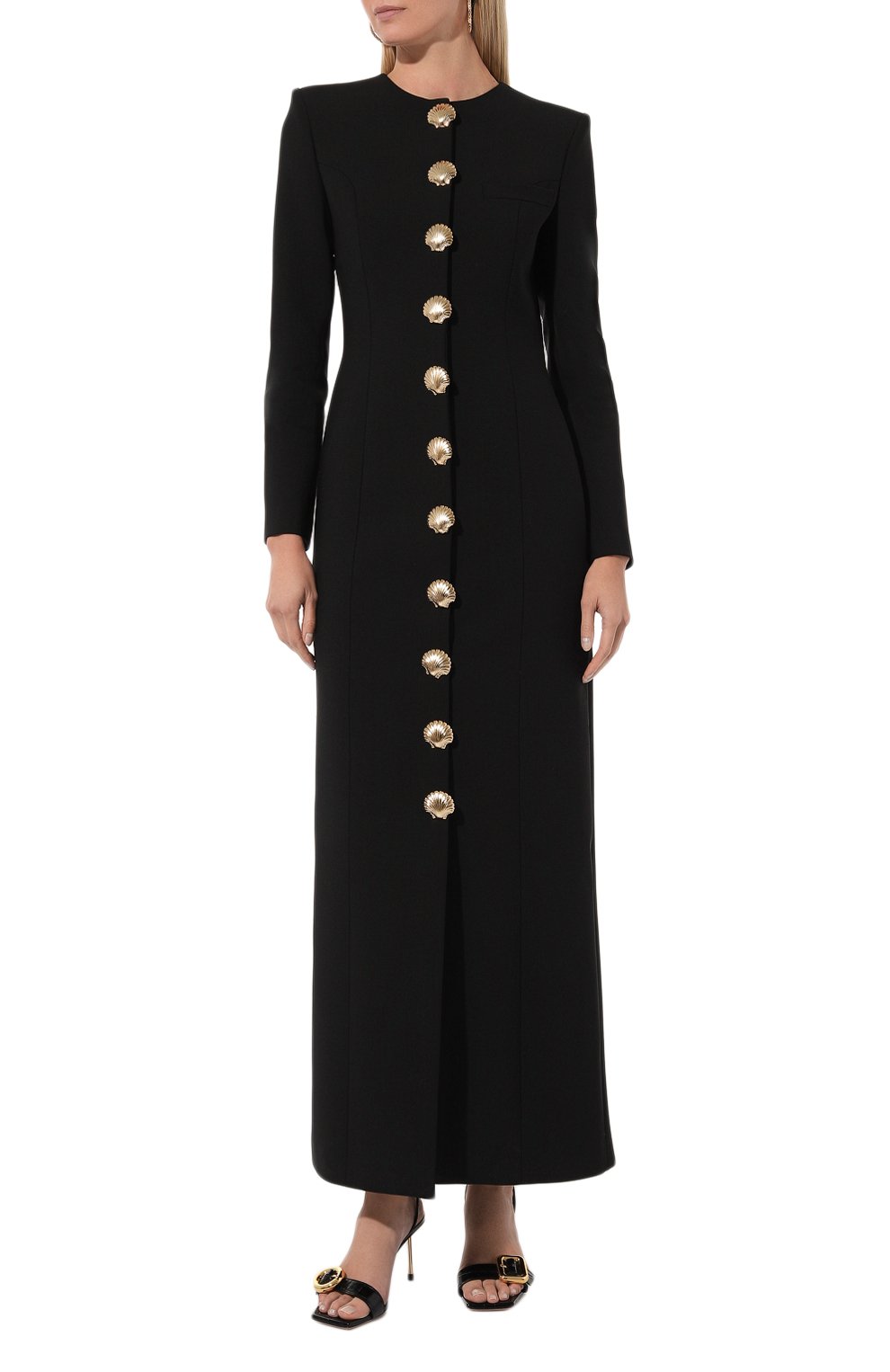 Шерстяное платье GIUSEPPE DI MORABITO, арт. 03FWDR431X 03229, фото 3