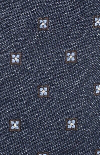 Шелковый галстук CORNELIANI синего цвета по цене 11050 руб., арт. 85U306-0120377/00, фото 3 Шелковый галстук CORNELIANI, арт. 85U306-0120377/00, фото 3