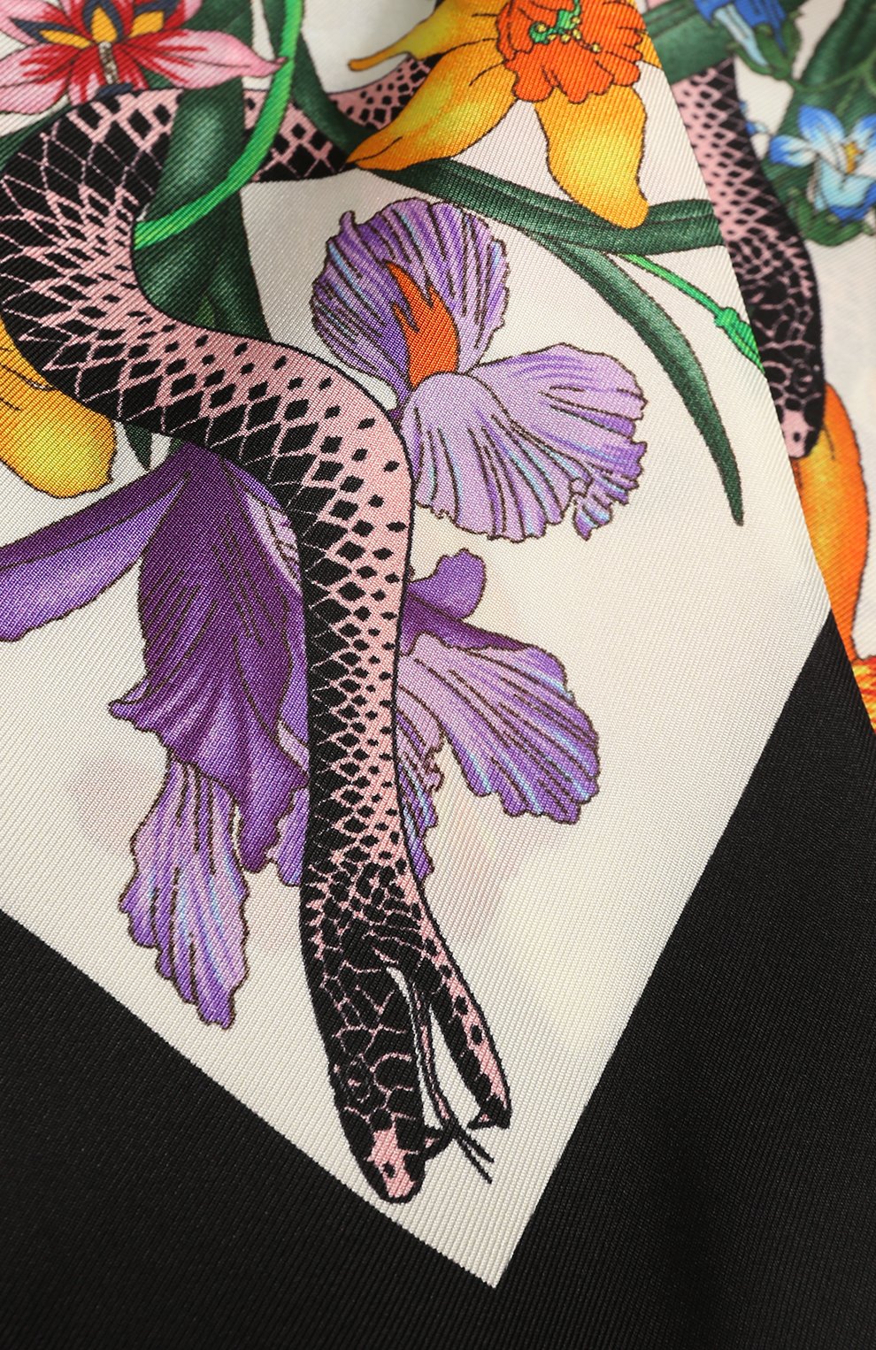 Шелковый шарф-бандо GUCCI, арт. 452743 3G001, фото 3