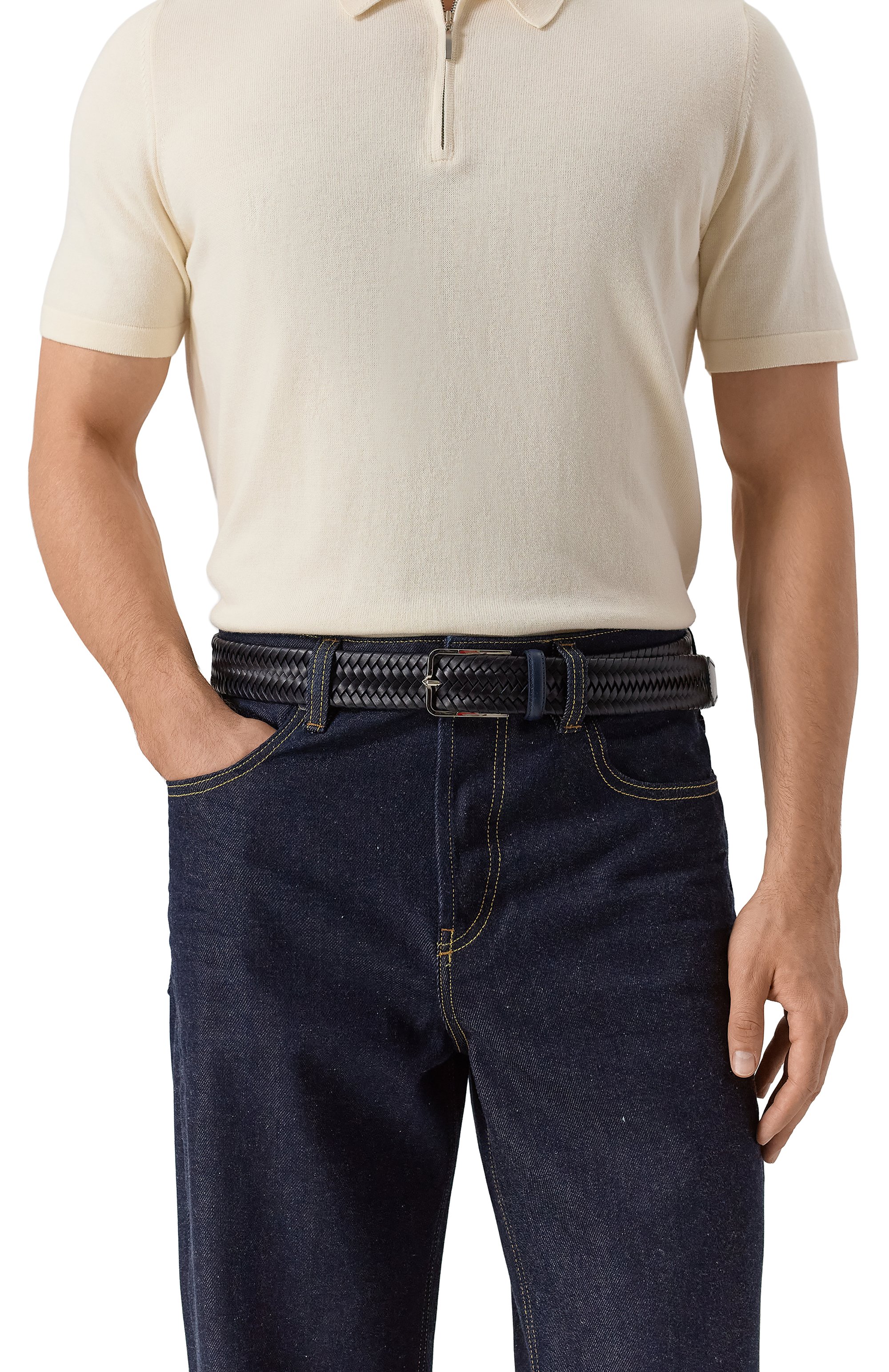 Комбинированный ремень CORNELIANI, арт. 26V310-2620801, фото 2