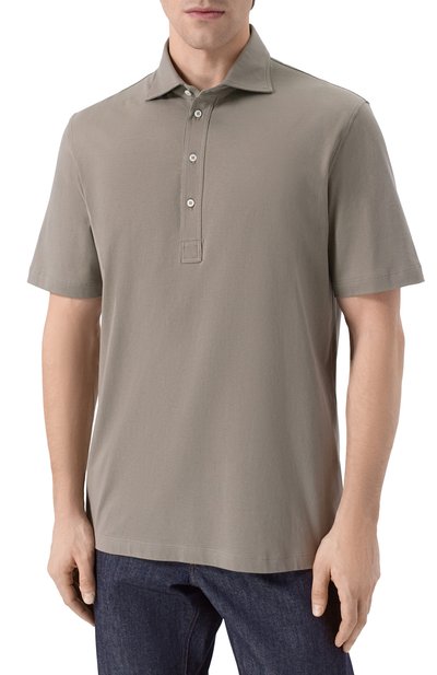 Хлопковое поло BRUNELLO CUCINELLI, арт. M0B133915, фото 3