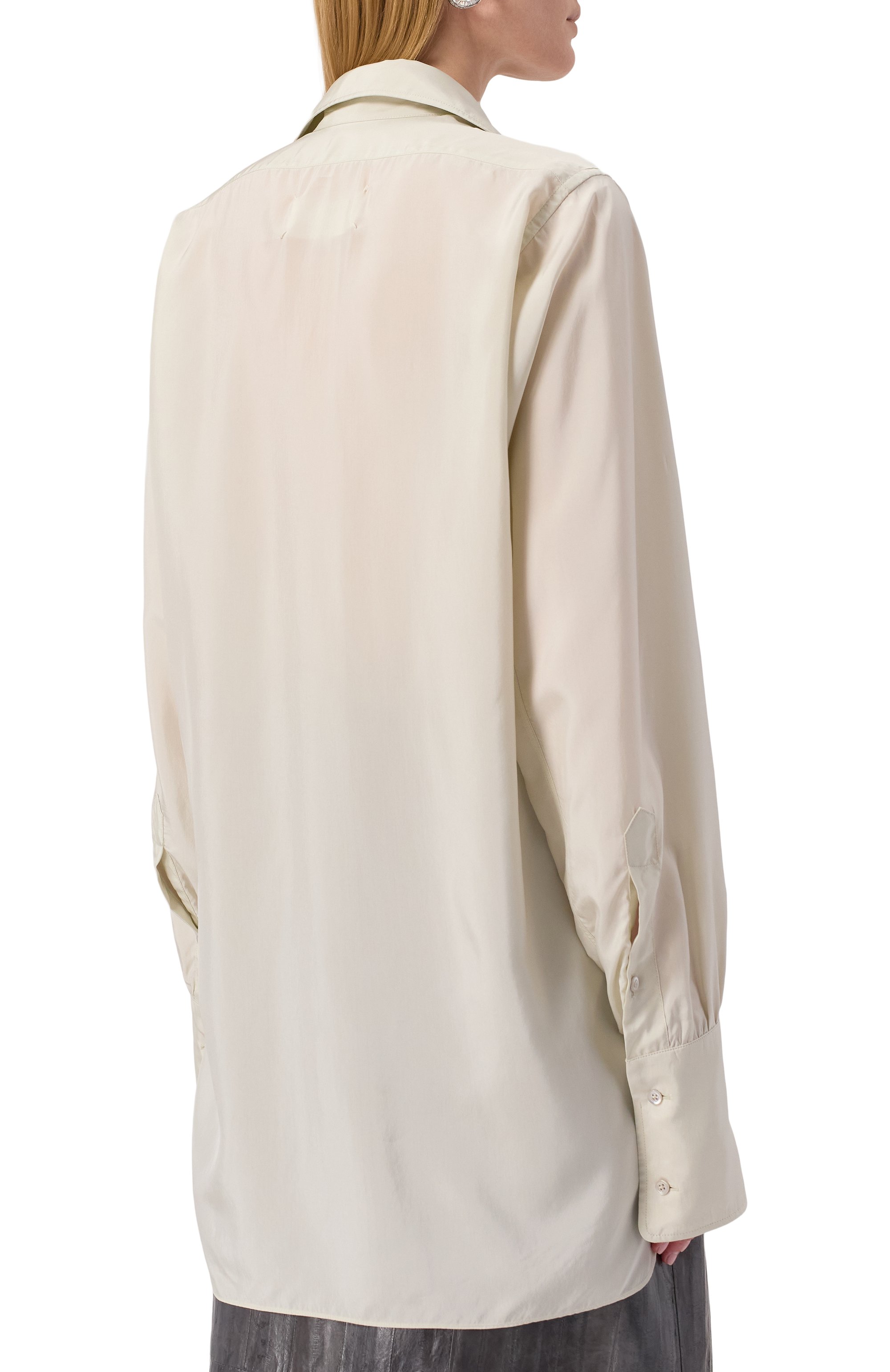 Блузка из вискозы MAISON MARGIELA, арт. S51DT0020/S76632, фото 4