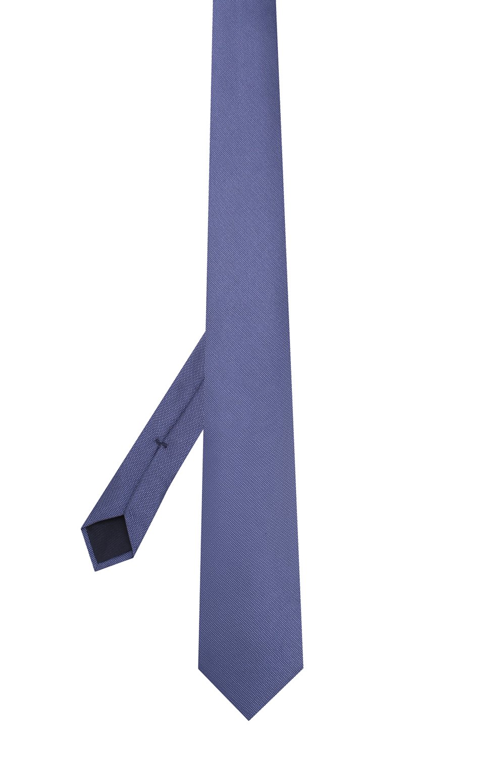 Шелковый галстук CORNELIANI темно-синего цвета по цене 12550 руб., арт. 81U302-8120308/00, фото 2 Шелковый галстук CORNELIANI, арт. 81U302-8120308/00, фото 2