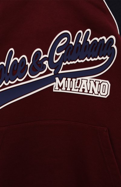 Хлопковое худи DOLCE & GABBANA, арт. L4JWJW/G7NMZ, фото 3