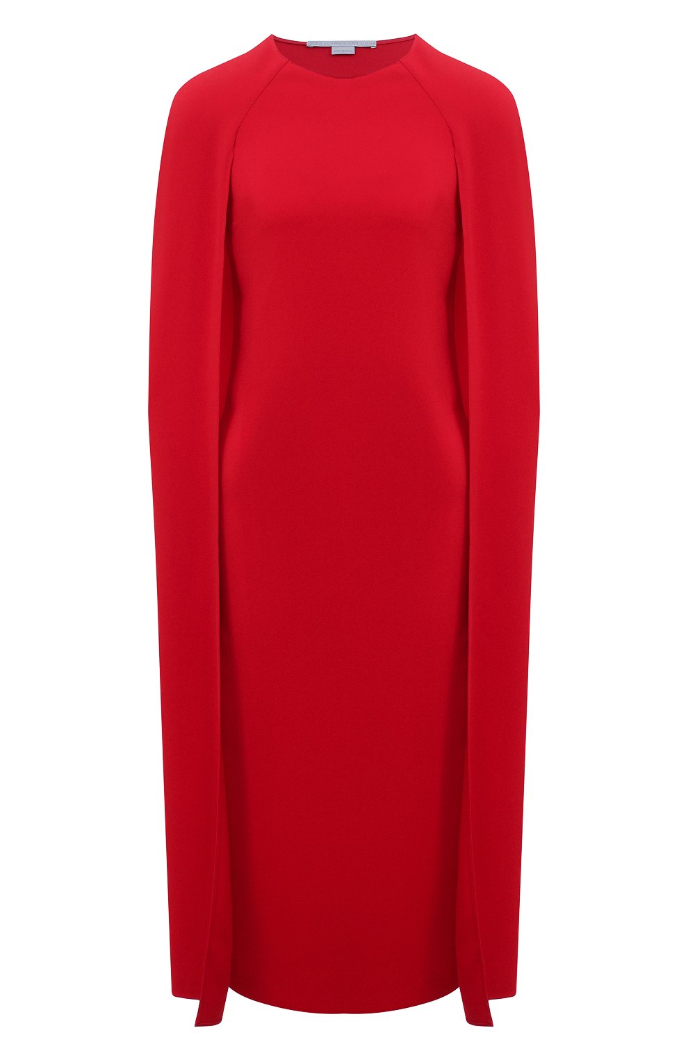 Платье из вискозы STELLA MCCARTNEY красного цвета по цене 218500 руб., арт. 6A0421/3DU300, фото 1 Платье из вискозы STELLA MCCARTNEY, арт. 6A0421/3DU300, фото 1