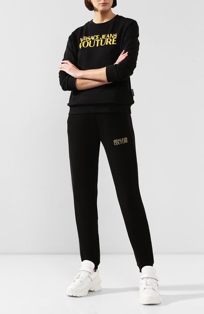 Хлопковые джоггеры VERSACE JEANS COUTURE, арт. A1HUA120-UDP310 8C/36604, фото 2