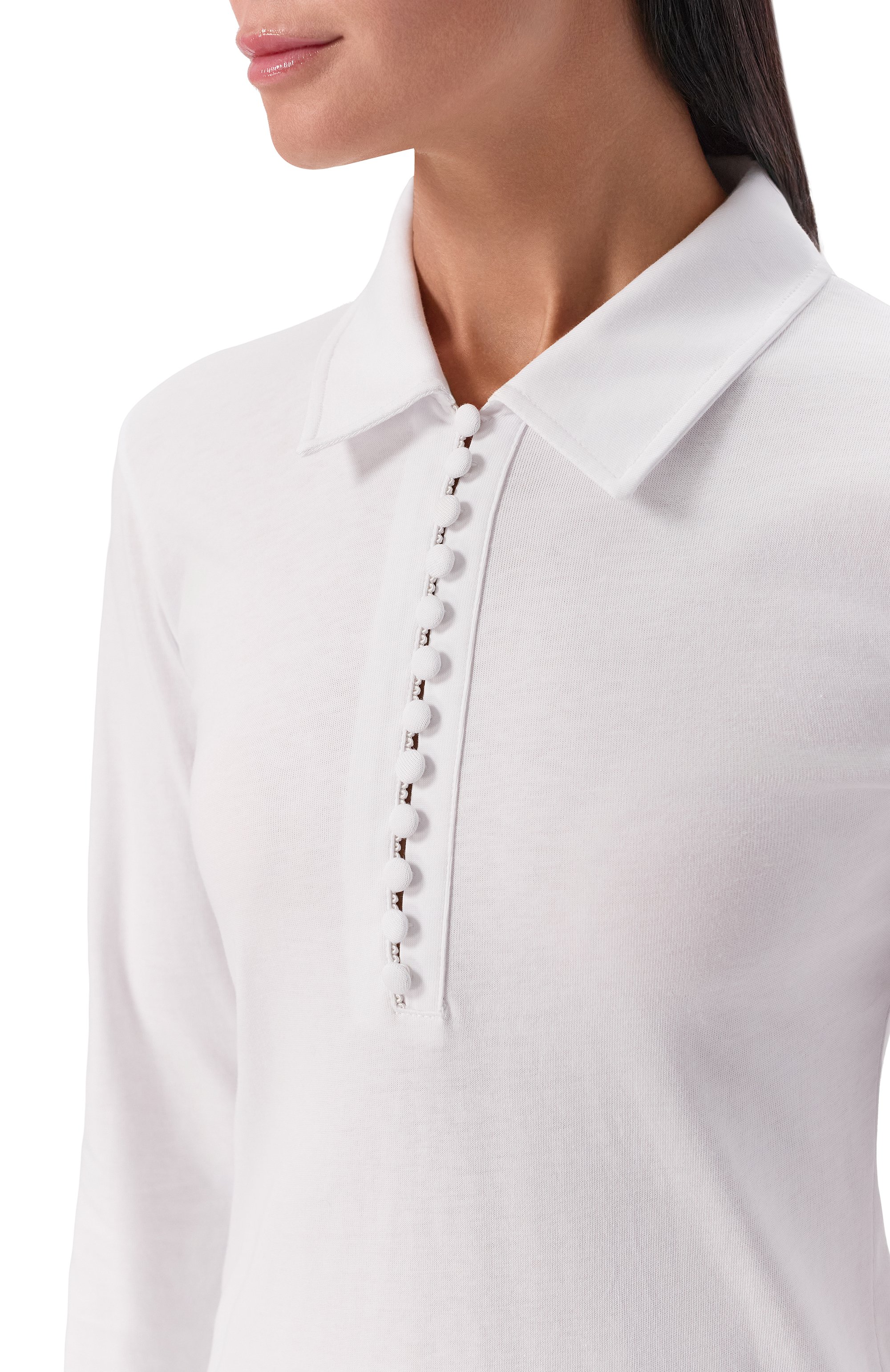 Хлопковое поло DRIES VAN NOTEN, арт. 011115-2603-001, фото 5