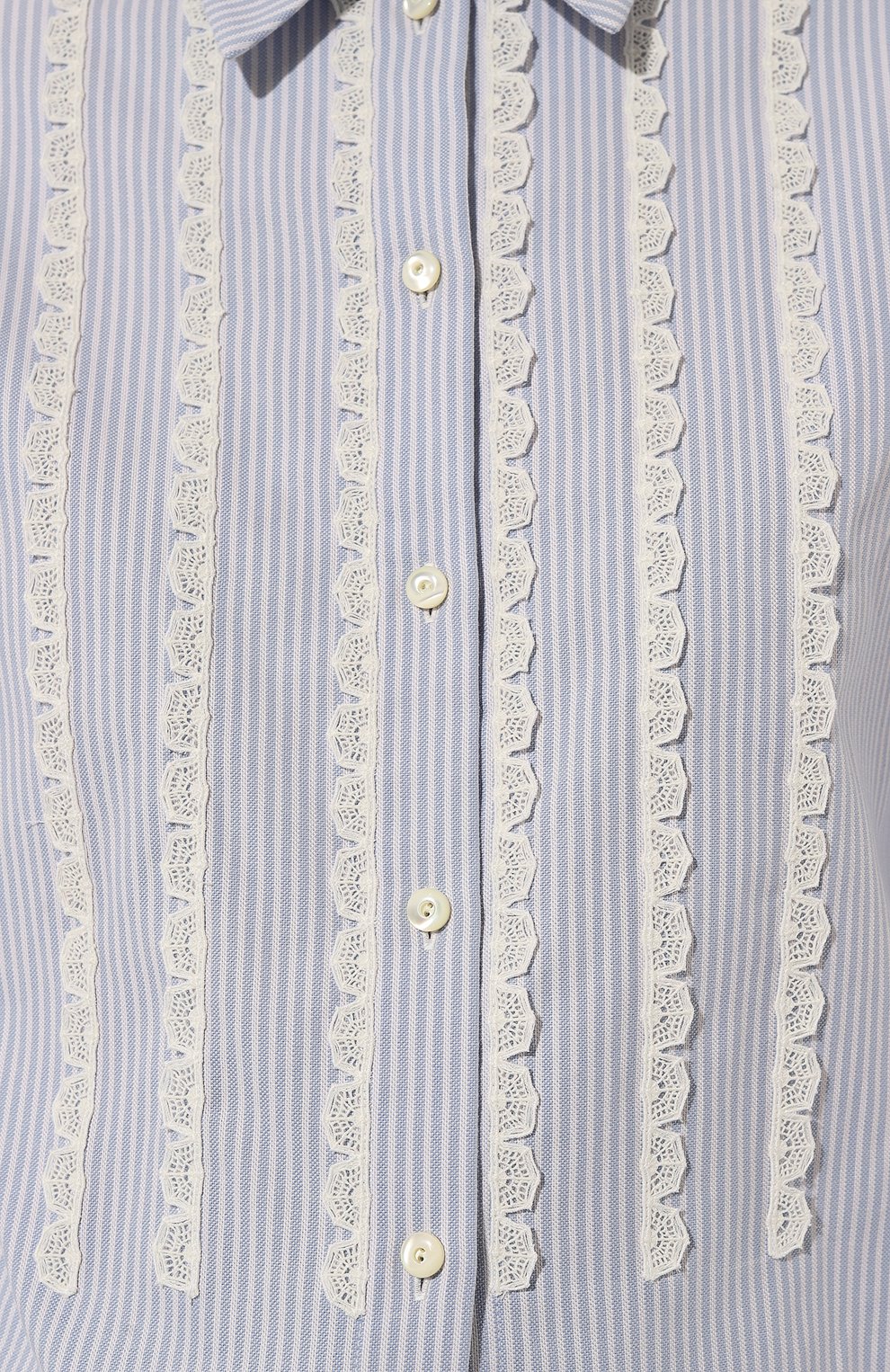 Хлопковая рубашка ALEXANDRA GEORGIEVA BY KRESTETSKAYA STROCHKA, арт. H503pol22, фото 5