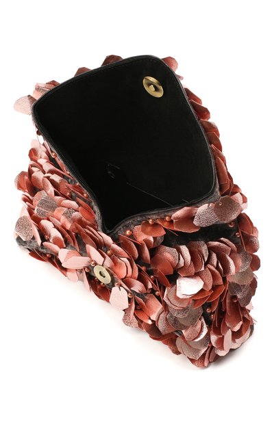 Клатч DRIES VAN NOTEN бежевого цвета по цене 79950 руб., арт. 202-31502-800, фото 4 Клатч DRIES VAN NOTEN, арт. 202-31502-800, фото 4