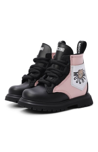 Кожаные ботинки MOSCHINO, арт. 84141/VAR2