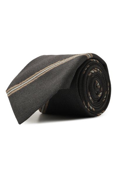 Мужской шелковый галстук BRUNELLO CUCINELLI, арт. MQ8350018
