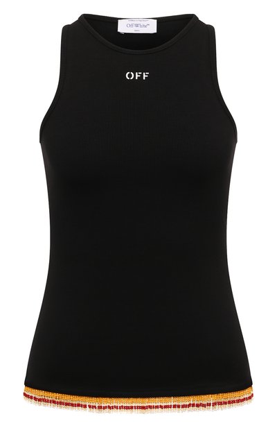 Женская хлопковая майка OFF-WHITE, арт. 0WAD25KW24JER001
