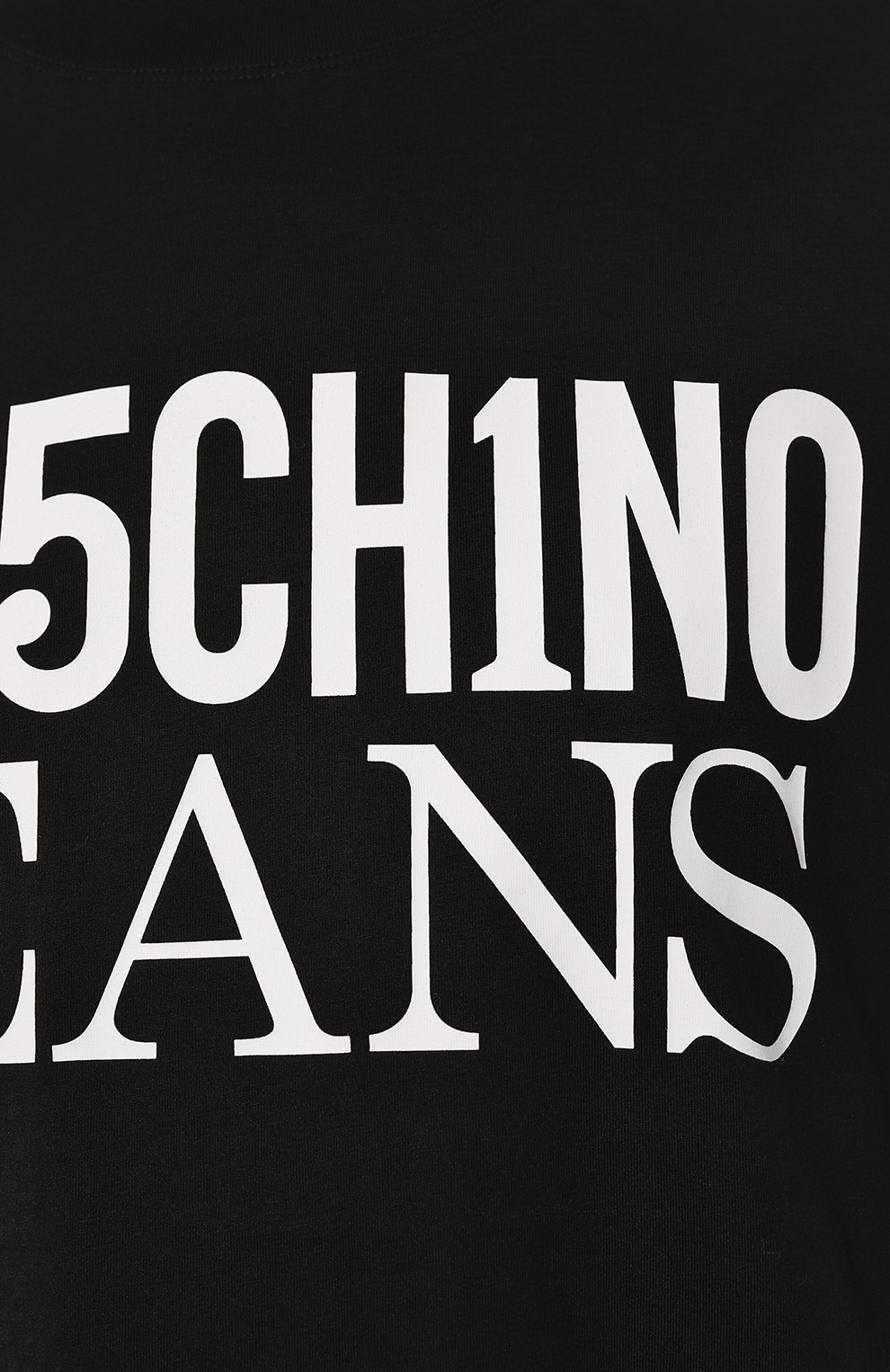 Хлопковая футболка M05CH1NO JEANS, арт. 232K2/J0707/8762, фото 5