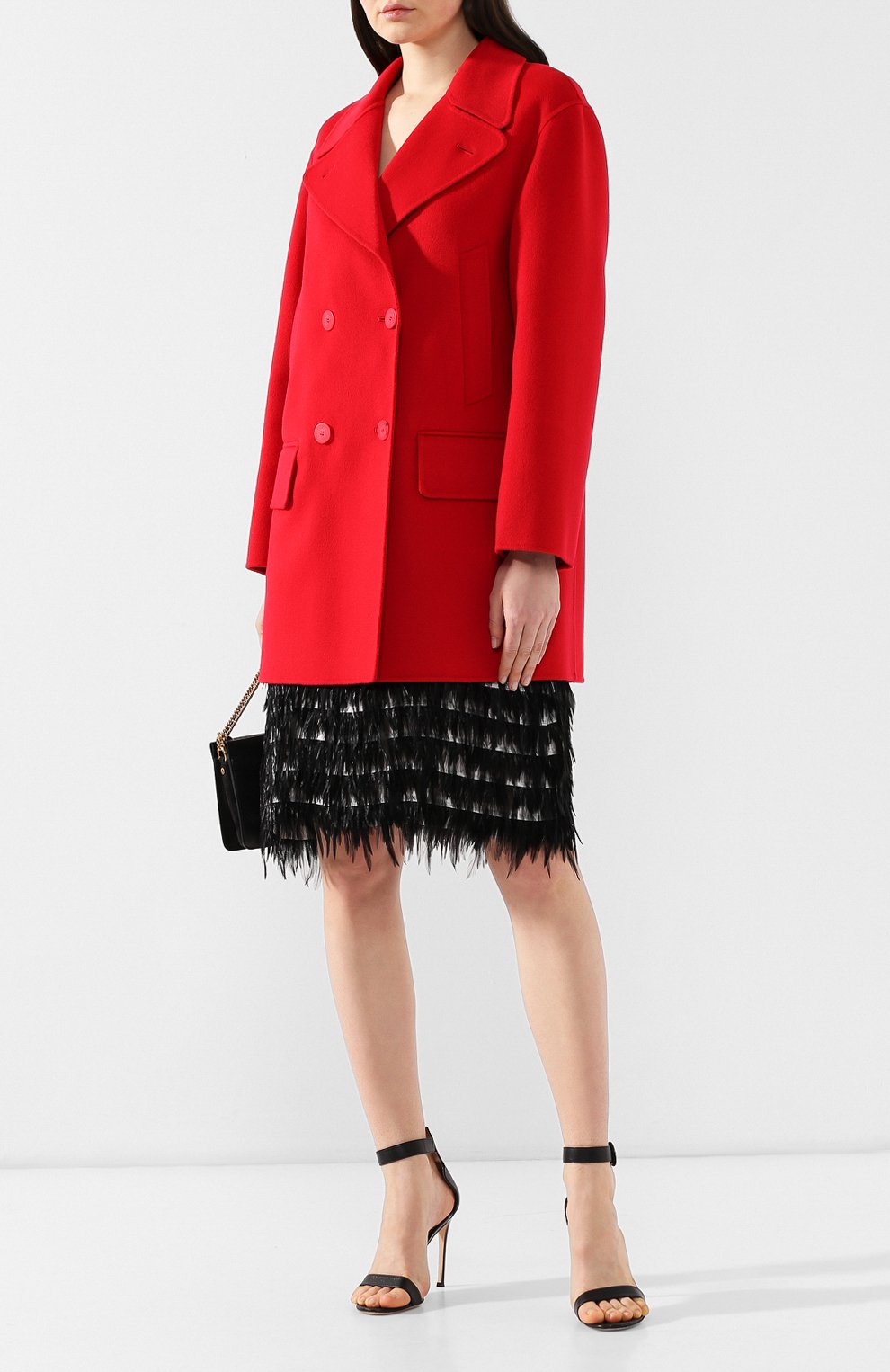 Кашемировое пальто EMPORIO ARMANI, арт. 2NB34T/29940, фото 2