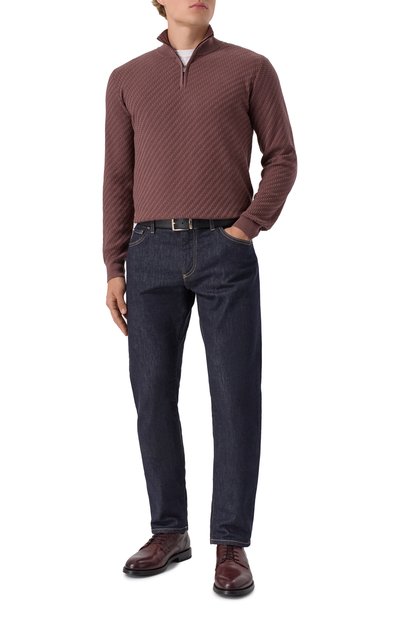 Джемпер из хлопка и шелка BRIONI, арт. UMS70L/PAK22, фото 2