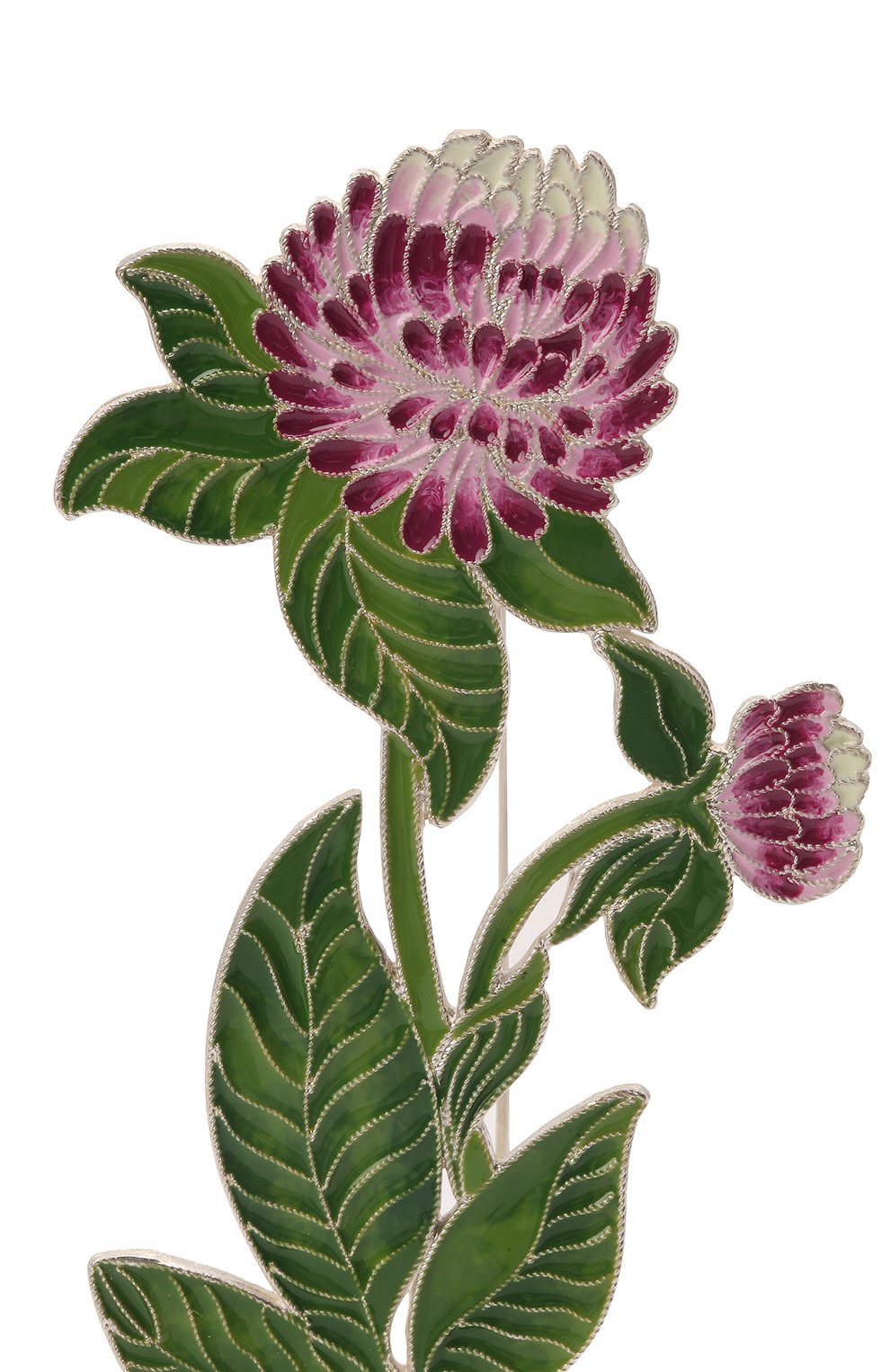 Брошь клевер РУССКИЕ САМОЦВЕТЫ, арт. 41463, фото 4