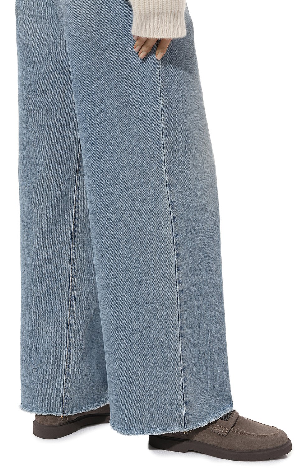 Замшевые лоферы BRUNELLO CUCINELLI, арт. MZSFGBP120, фото 3