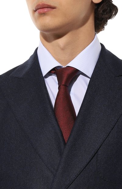 Шелковый галстук CORNELIANI, арт. 92U302-3820302, фото 2