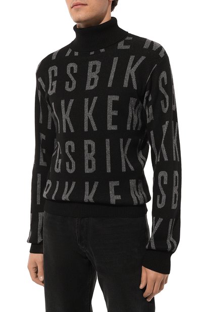 Водолазка из вискозы и шерсти DIRK BIKKEMBERGS, арт. PBMM0375, фото 3