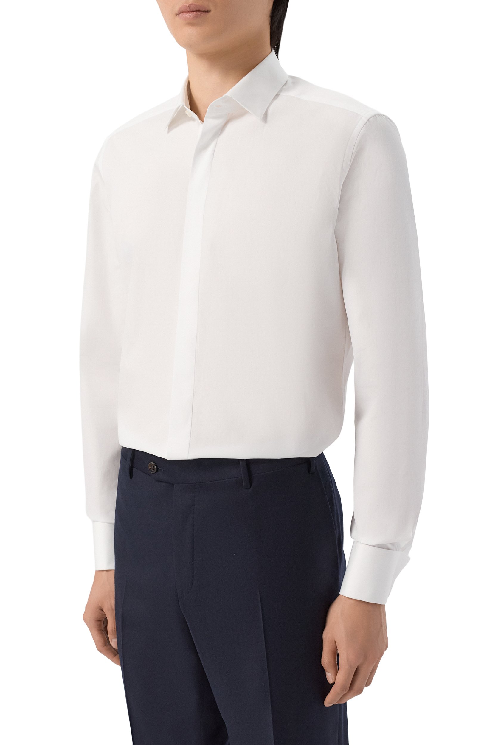 Хлопковая сорочка CORNELIANI, арт. 28P911/2A91082, фото 3