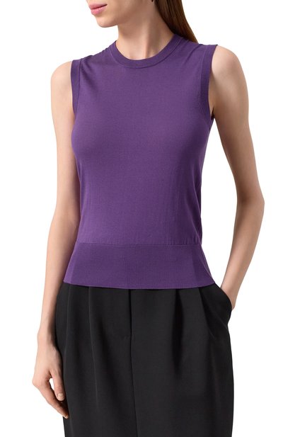 Шелковый топ DOLCE & GABBANA, арт. FXT04T/JBSKY, фото 3