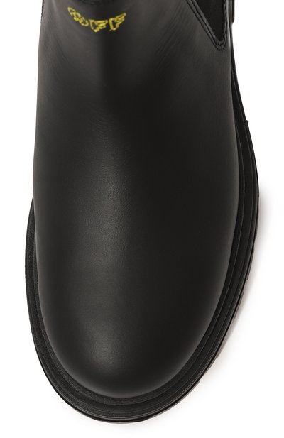 Кожаные челси OFF-WHITE черного цвета по цене 37600 руб., арт. 0GID001F23LEA001, фото 4 Кожаные челси OFF-WHITE, арт. 0GID001F23LEA001, фото 4