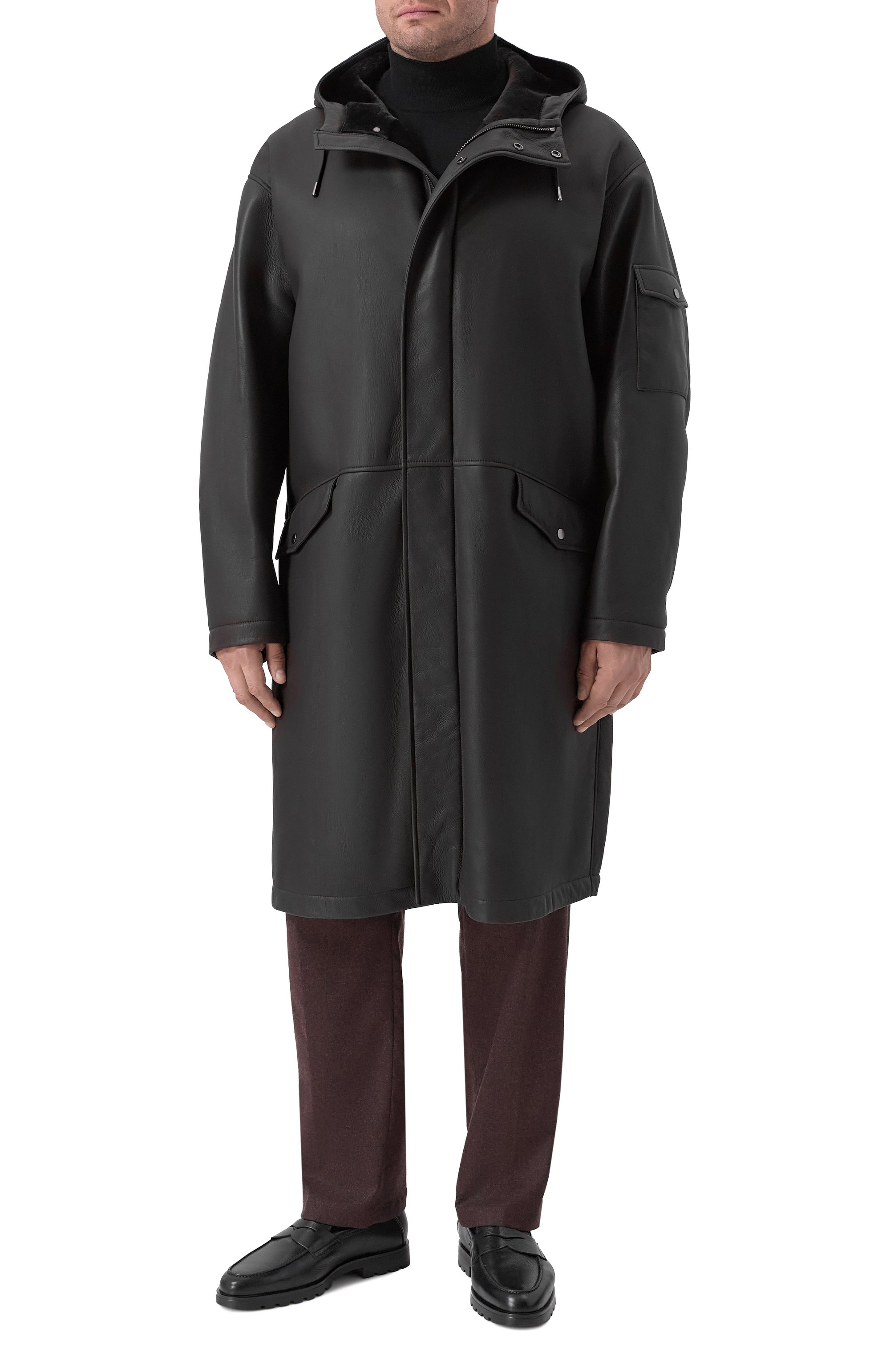 Дубленка из овчины MVST, арт. M25.1PM.0006/BIG SIZE/TEMPESTA, фото 3