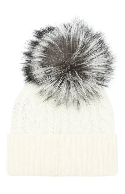 Шапка из смеси шерсти и кашемира с меховым помпоном MONCLER, арт. D2-093-99608-10-948AK, фото 2